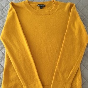 J Crew Mustard Sweater